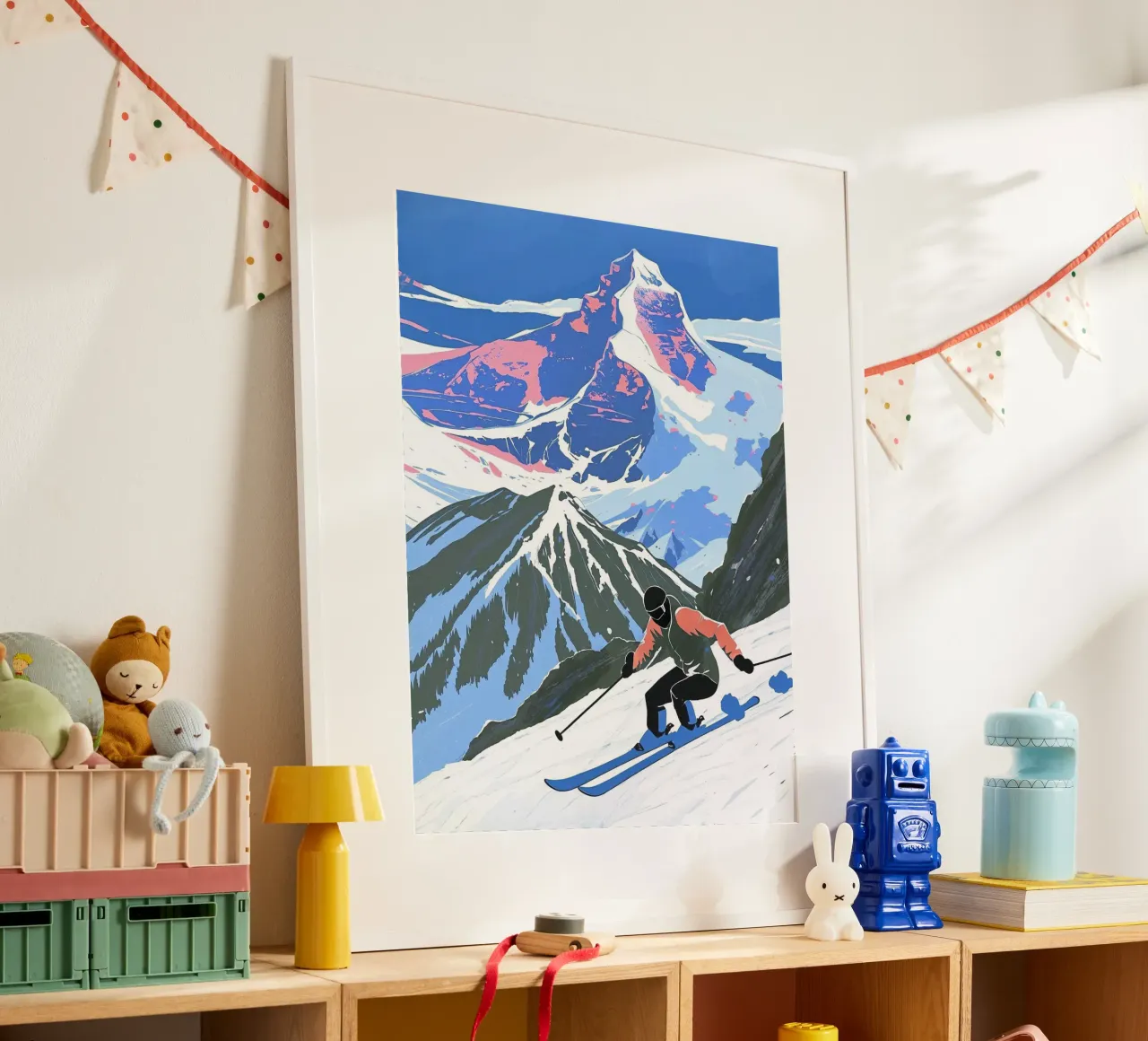 Discesa ripida poster da Taika Tori Art