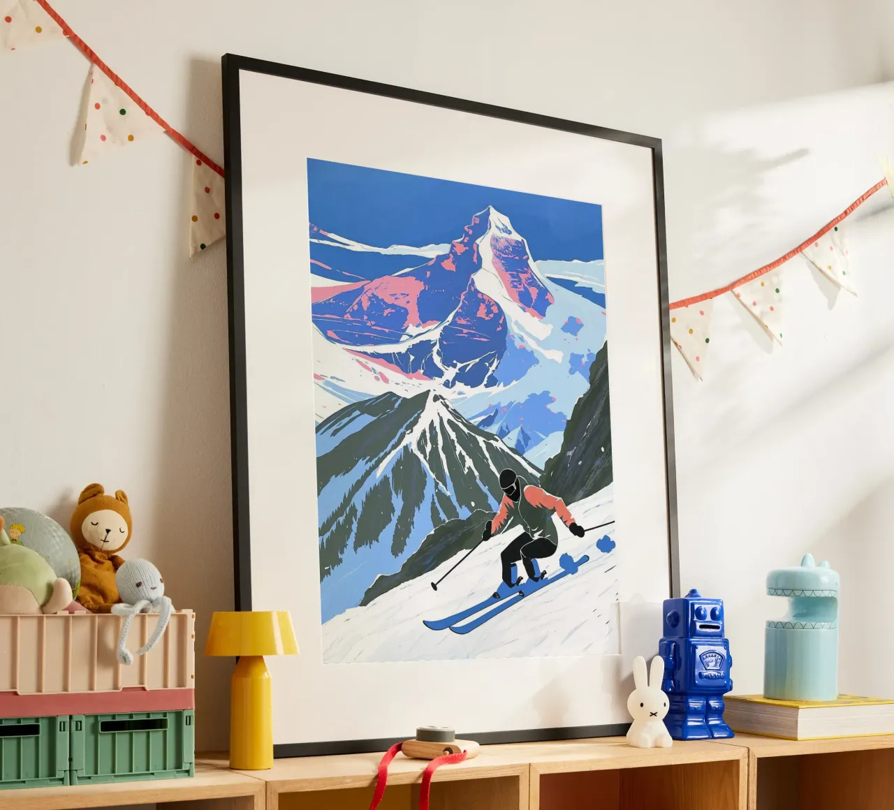 Discesa ripida poster da Taika Tori Art