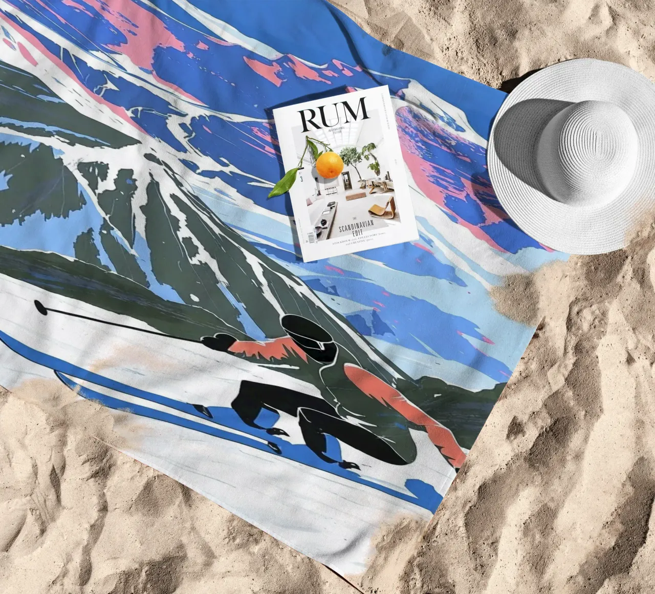 Discesa ripida telo mare da Taika Tori Art