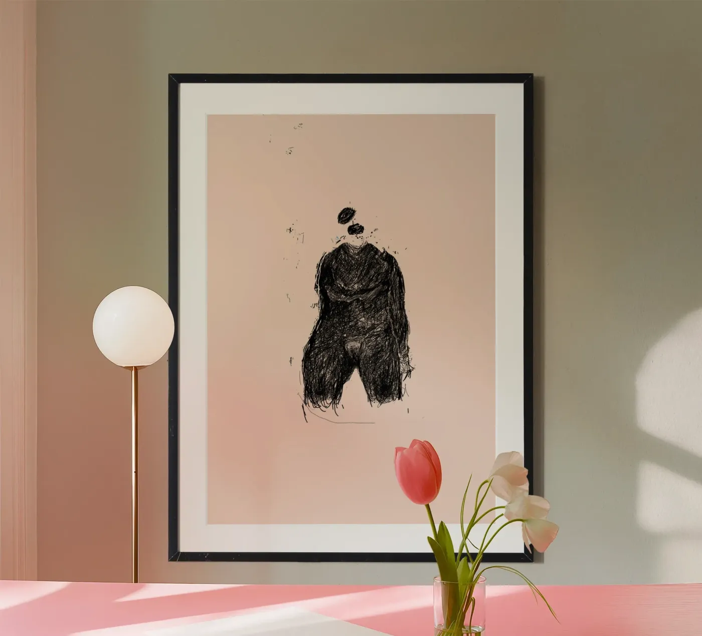 Sitzend Poster von Nepomuk