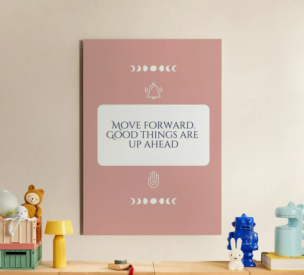 MOVE FORWARD alluminio dibond da Daily Motivation