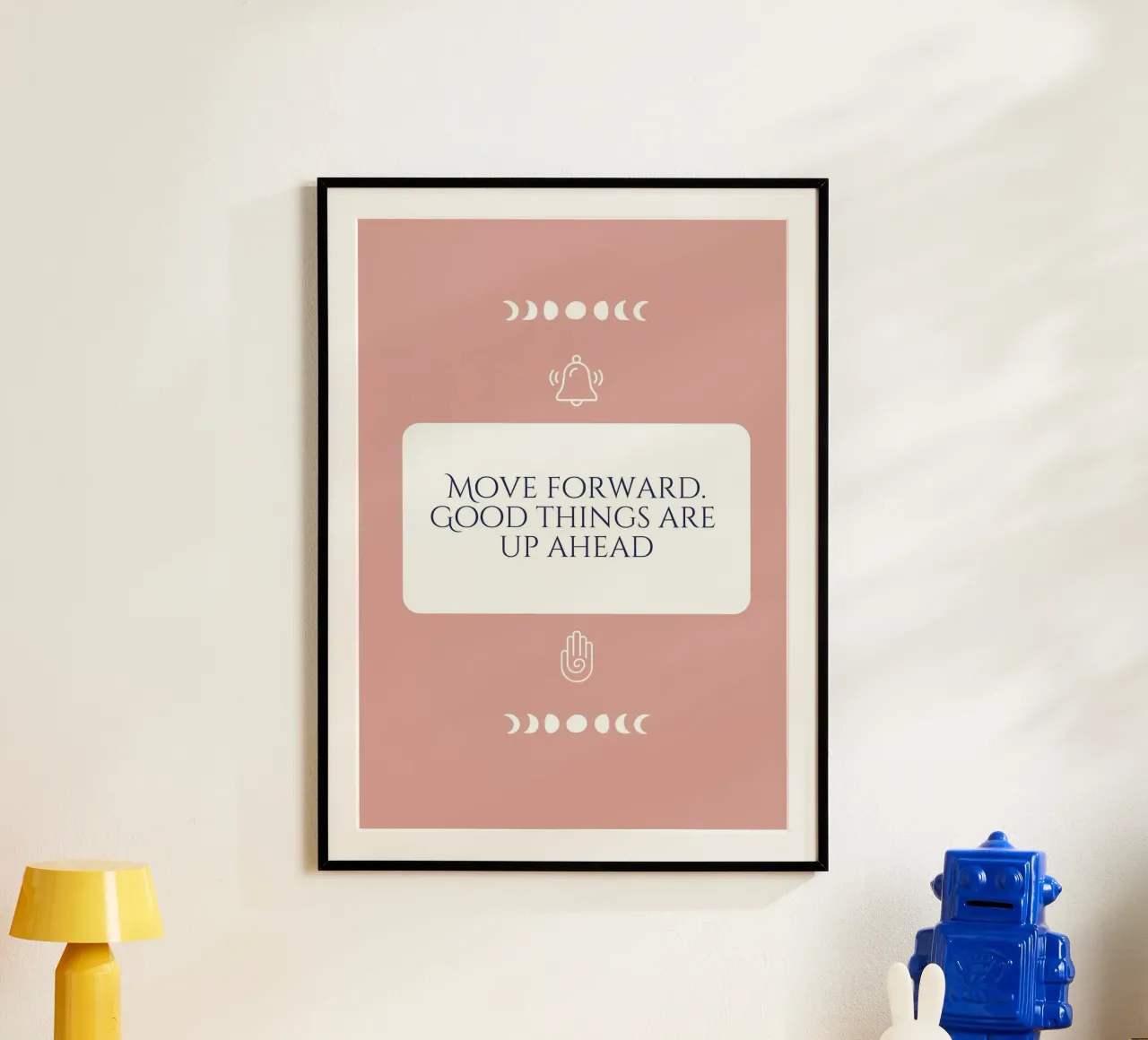 MOVE FORWARD Poster von Daily Motivation