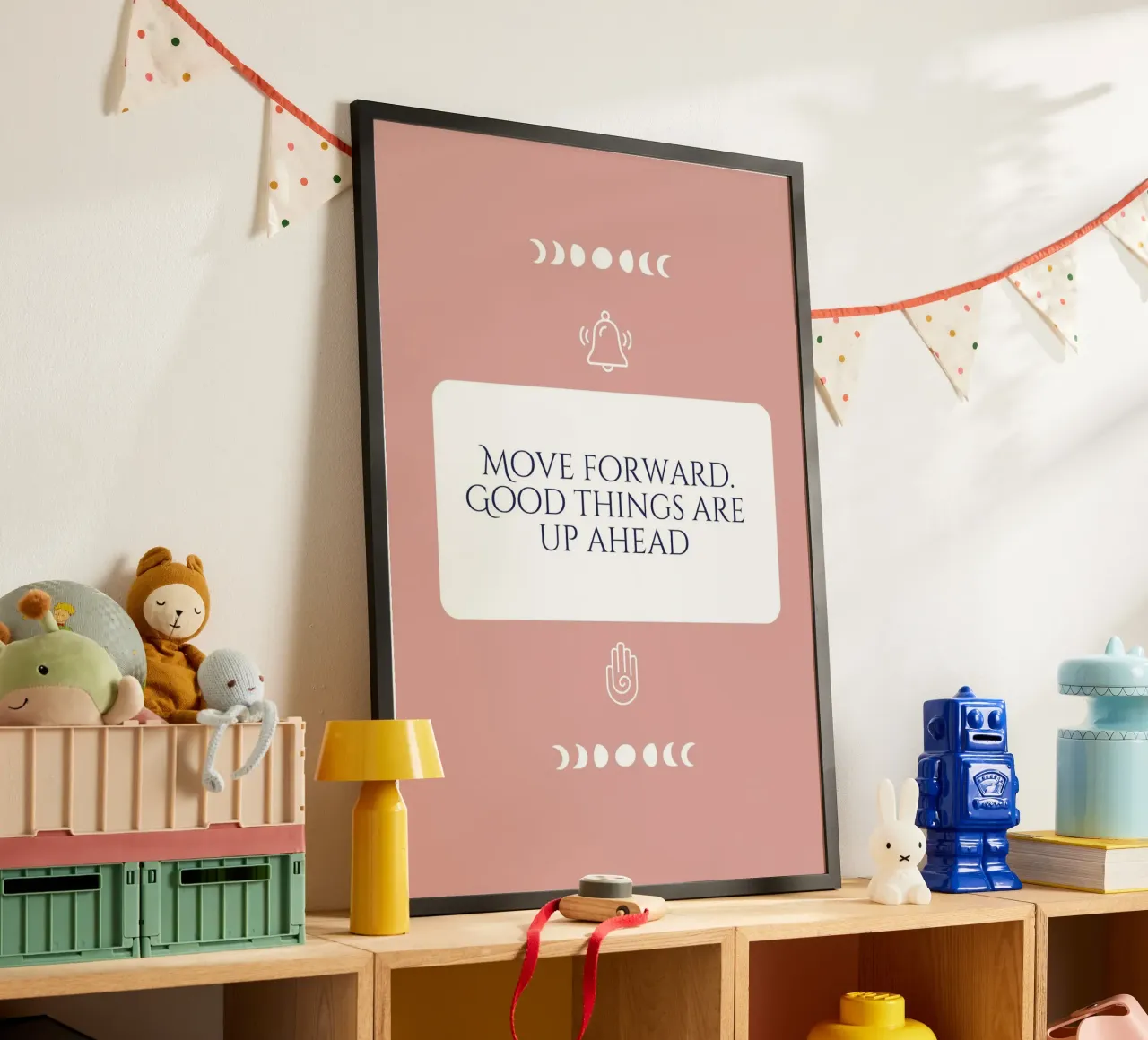 MOVE FORWARD Poster von Daily Motivation