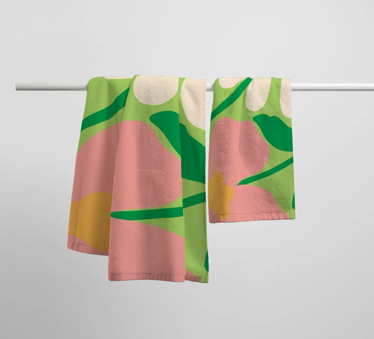 Bold florals asciugamano da bagno da edsonramosart