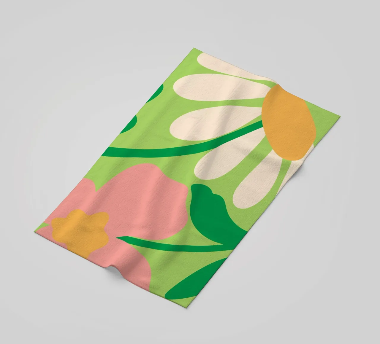 Bold florals toalla de playa de edsonramosart