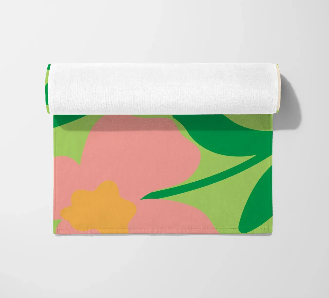Bold florals toalla de playa de edsonramosart