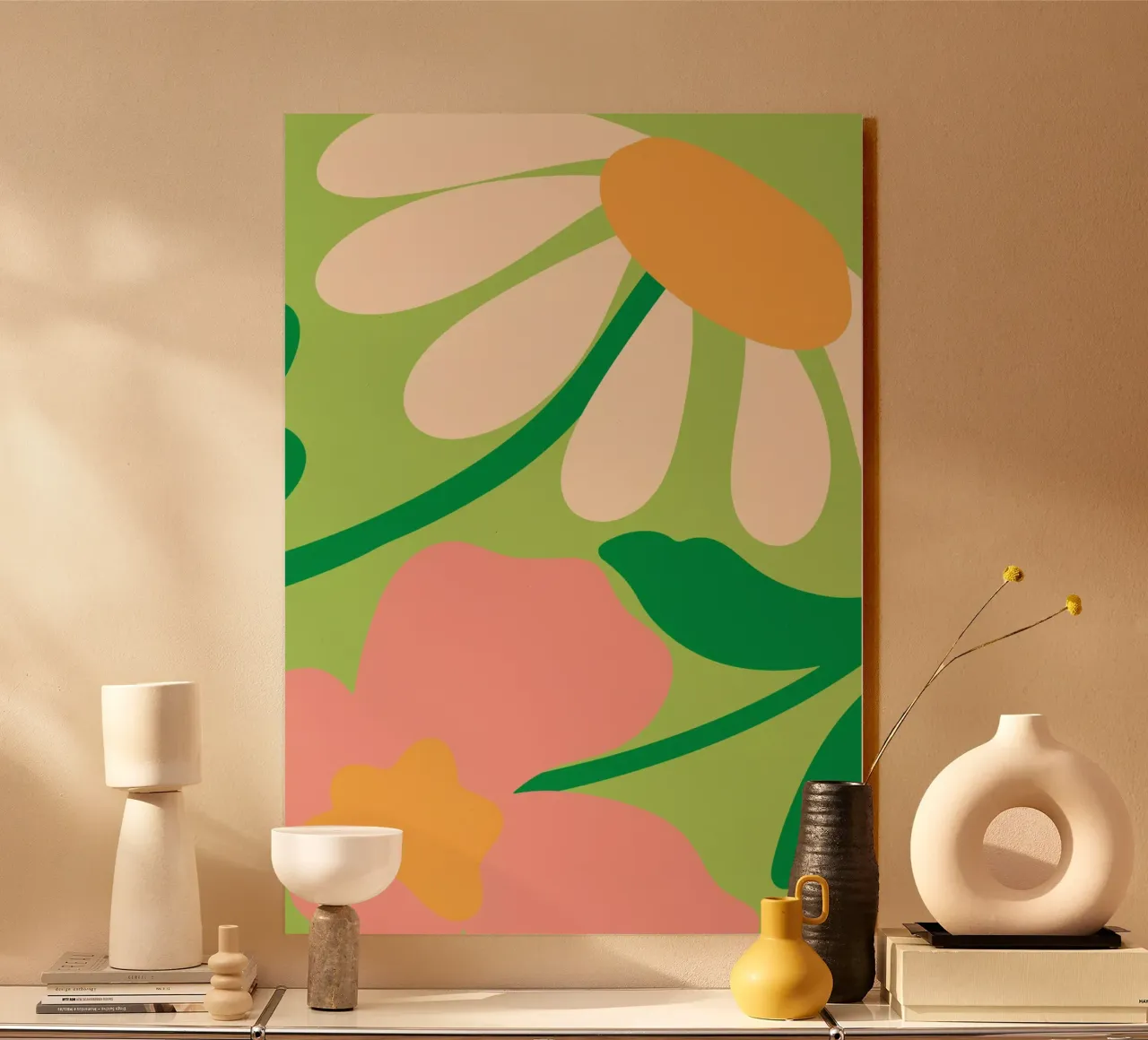 Bold florals plexiglass da edsonramosart
