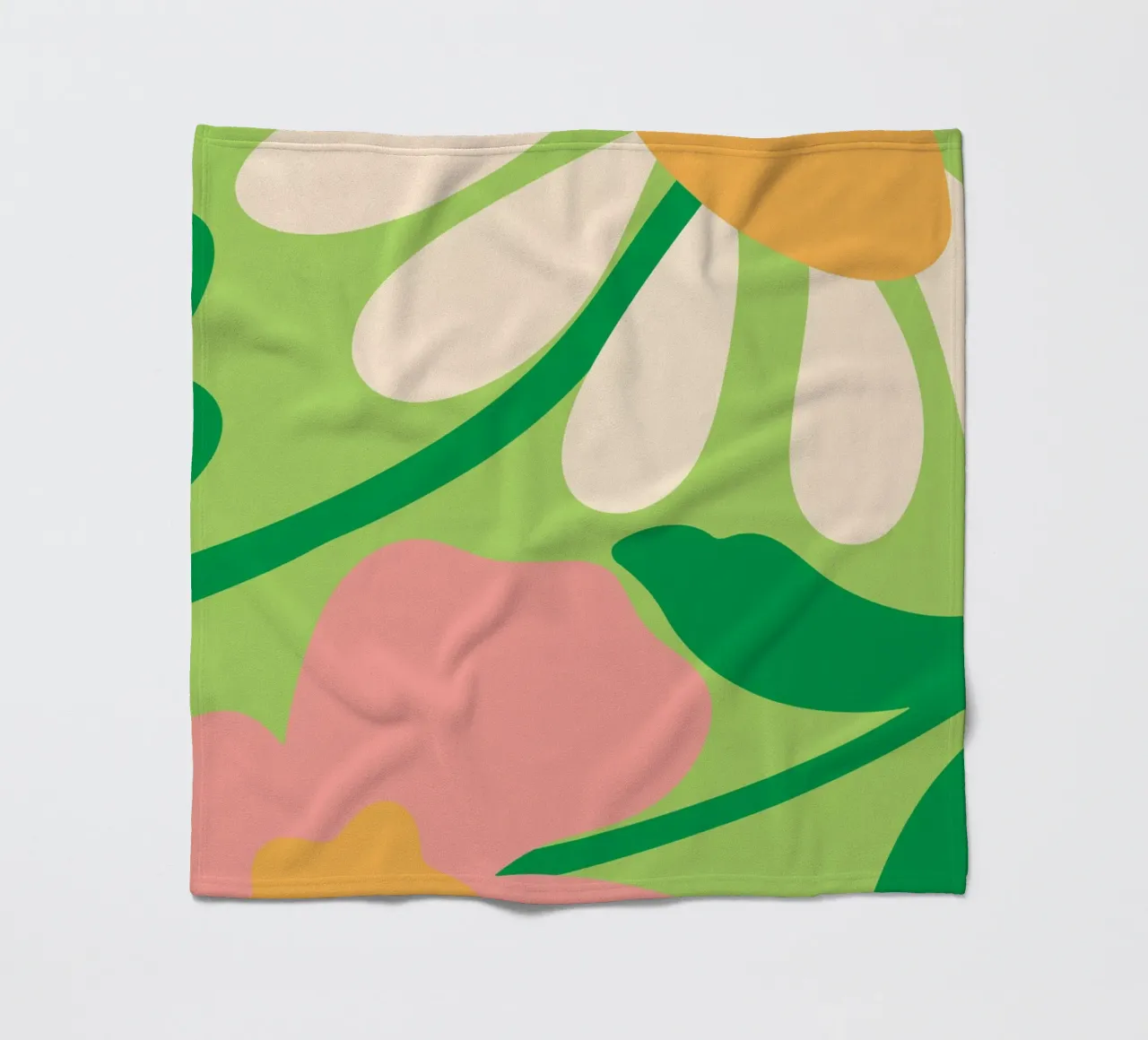 Bold florals coperta in pile da edsonramosart