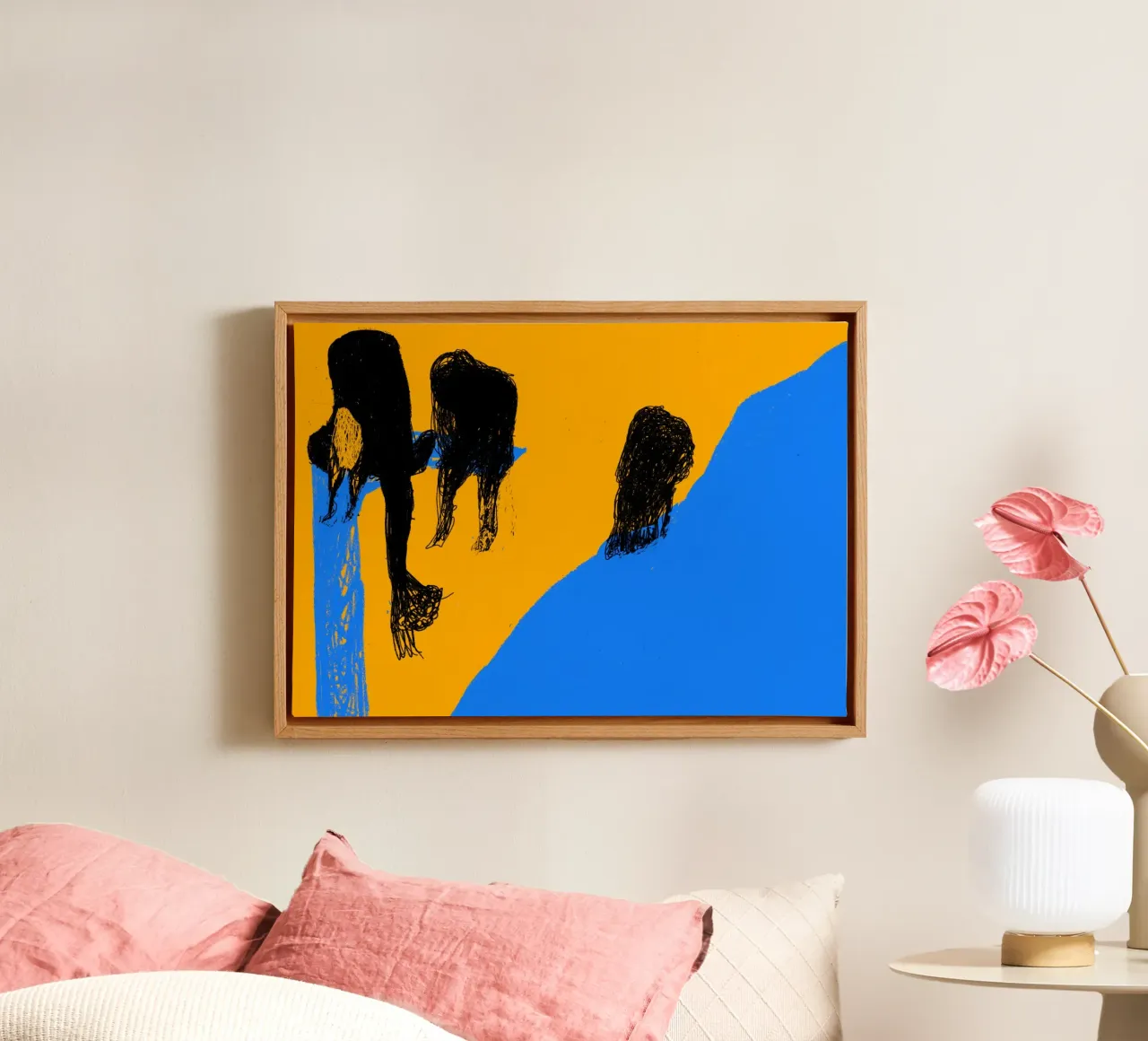 Pool canvas by Nepomuk