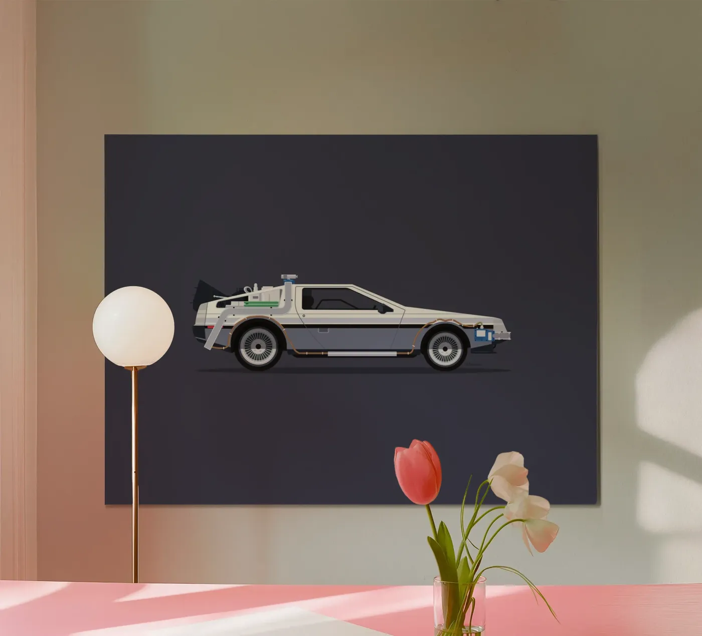 Dolorean Poster von Raphaël Delerue