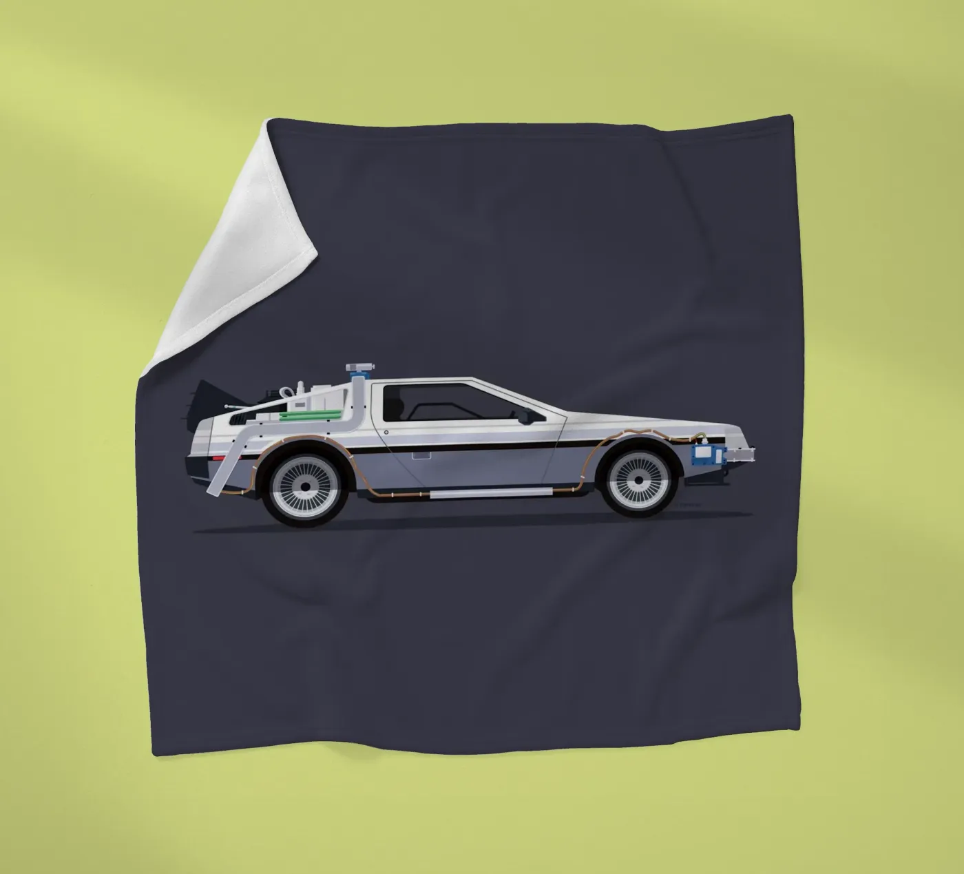 Dolorean Fleecedecke von Raphaël Delerue