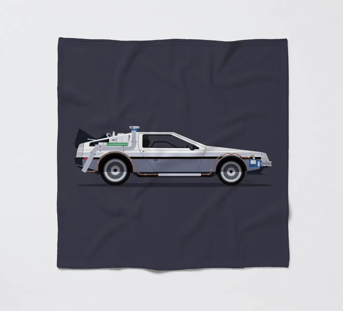 Dolorean Fleecedecke von Raphaël Delerue