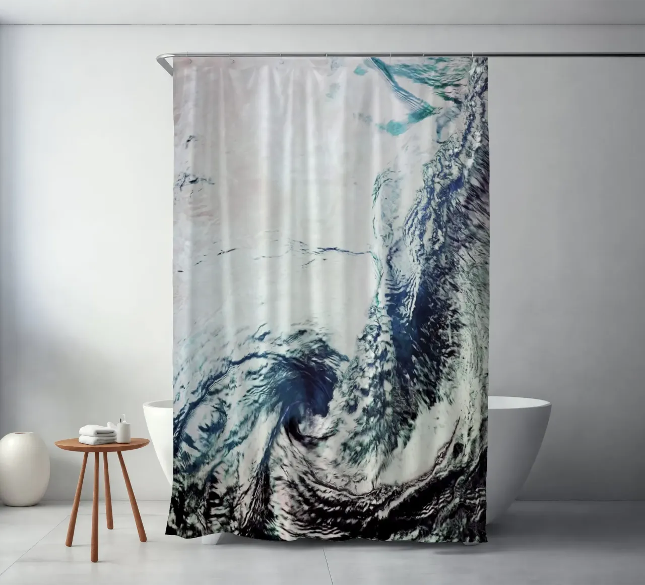 Vortex Duschvorhang von Angelo Cerantola