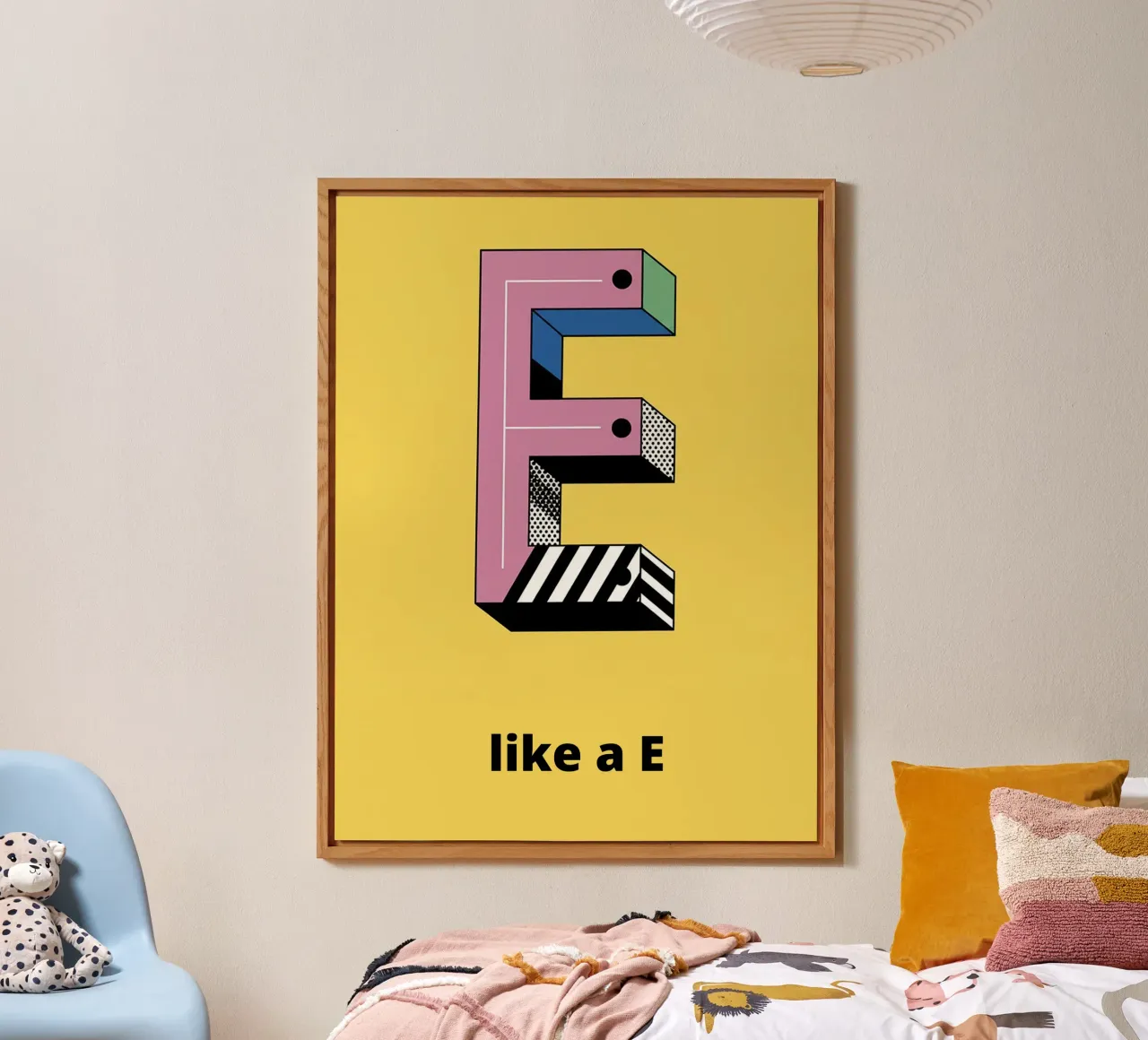 È come E... pannello forex da alphabetillustration