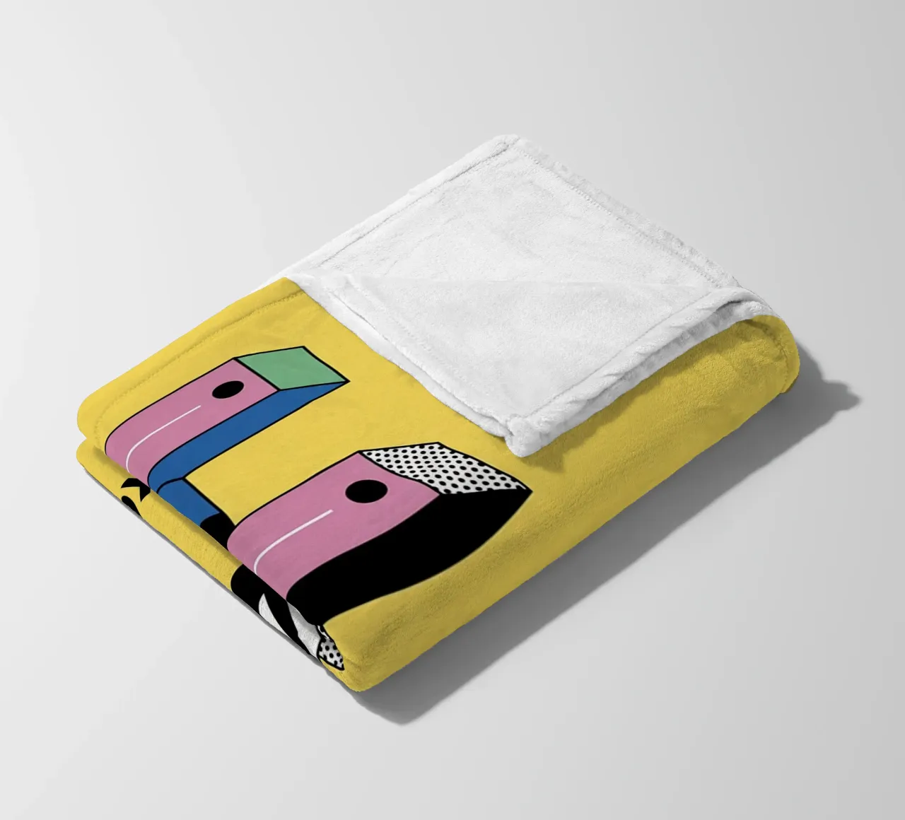 It's like E... Fleecedecke von alphabetillustration