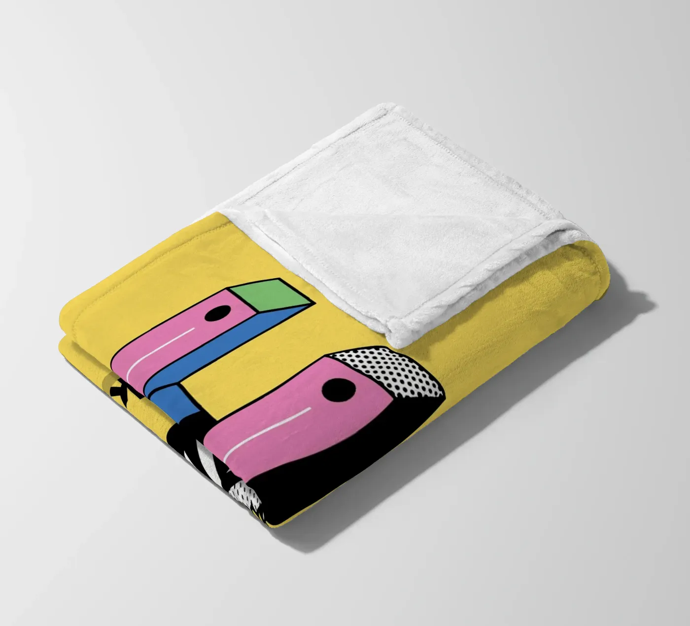 E like a E...Alphabet for children Fleecedecke von The Little Animals Club