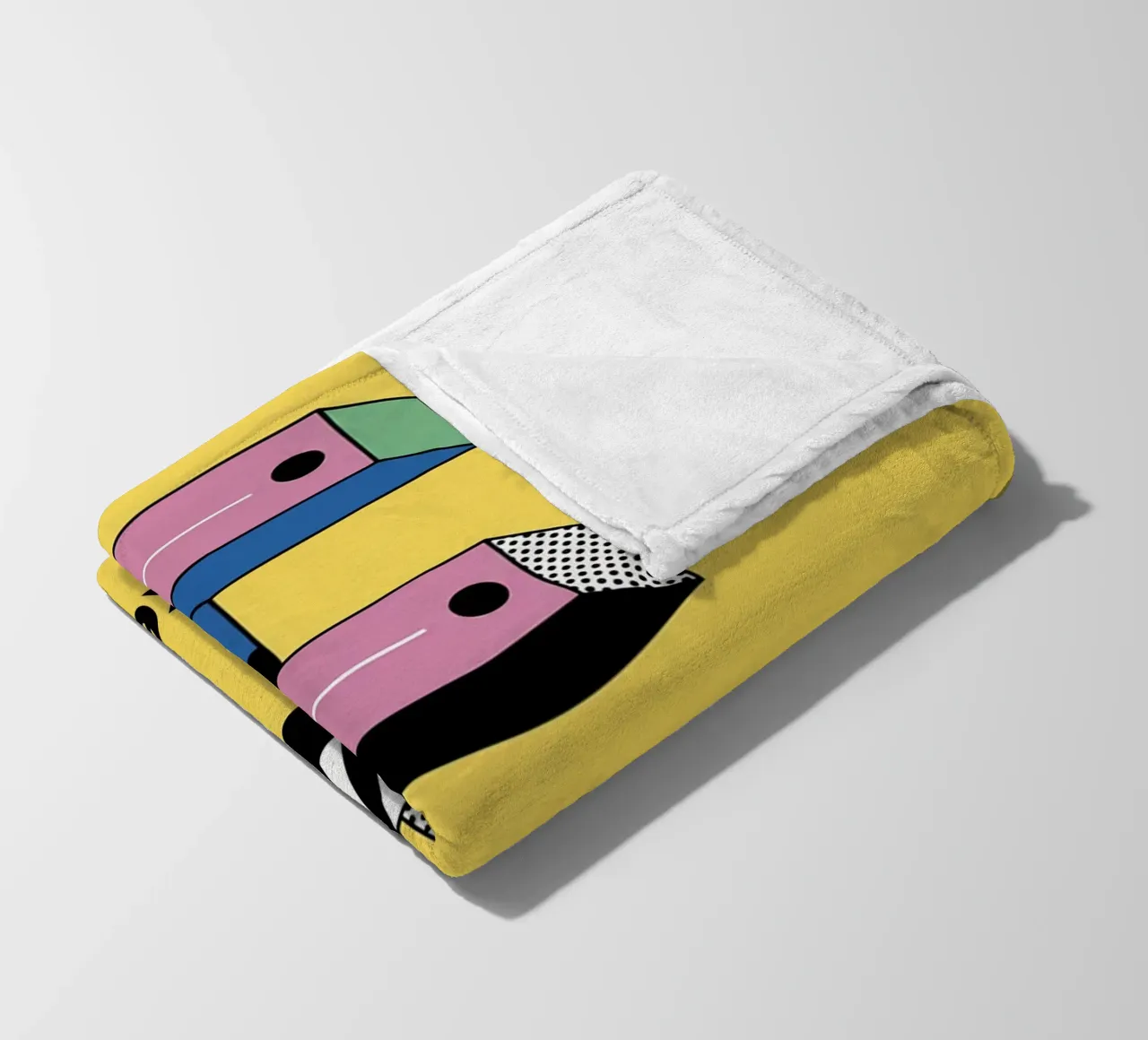 It's like E... Fleecedecke von alphabetillustration