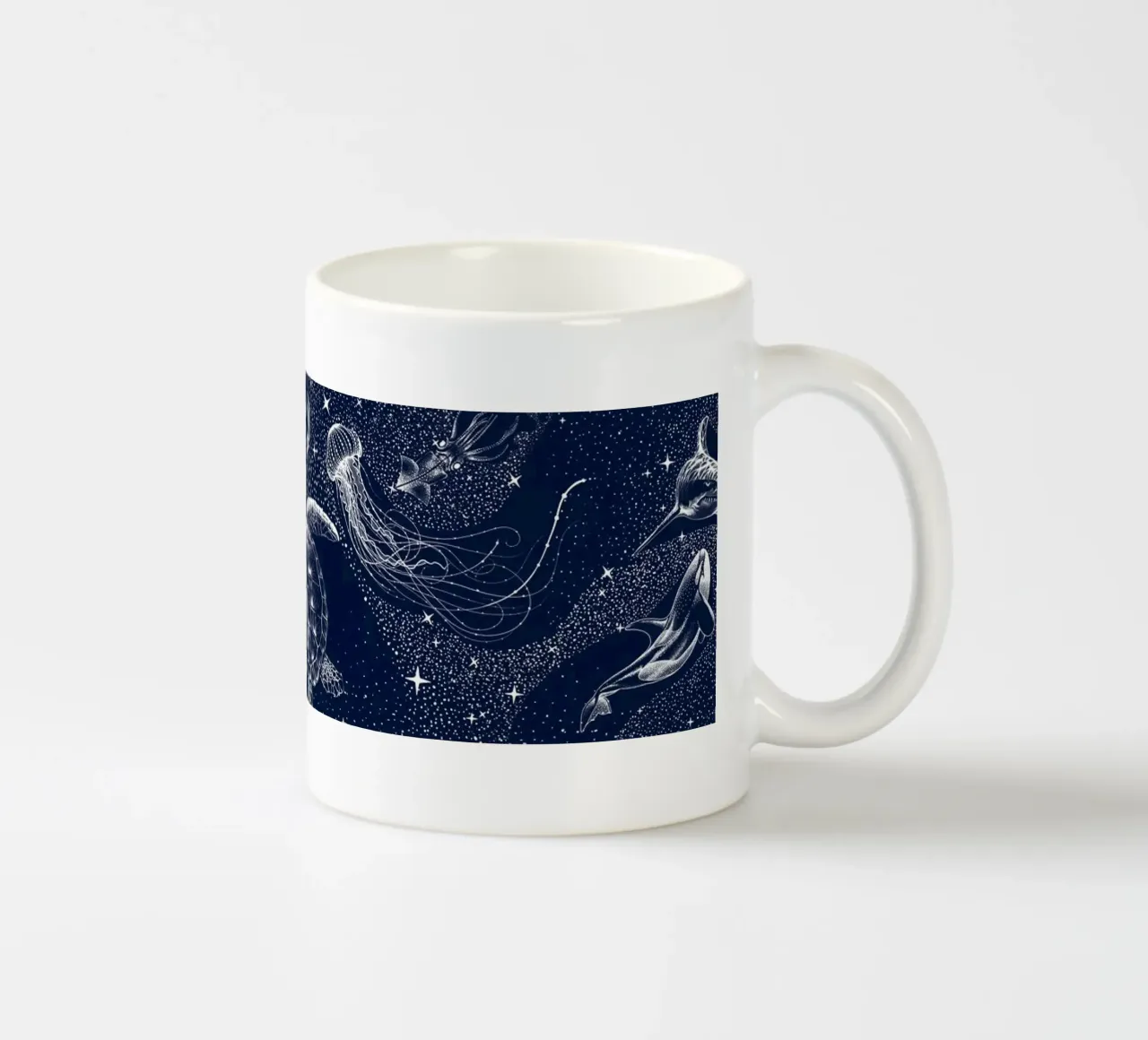Oceano cosmico tazza in ceramica da aliriza cakir