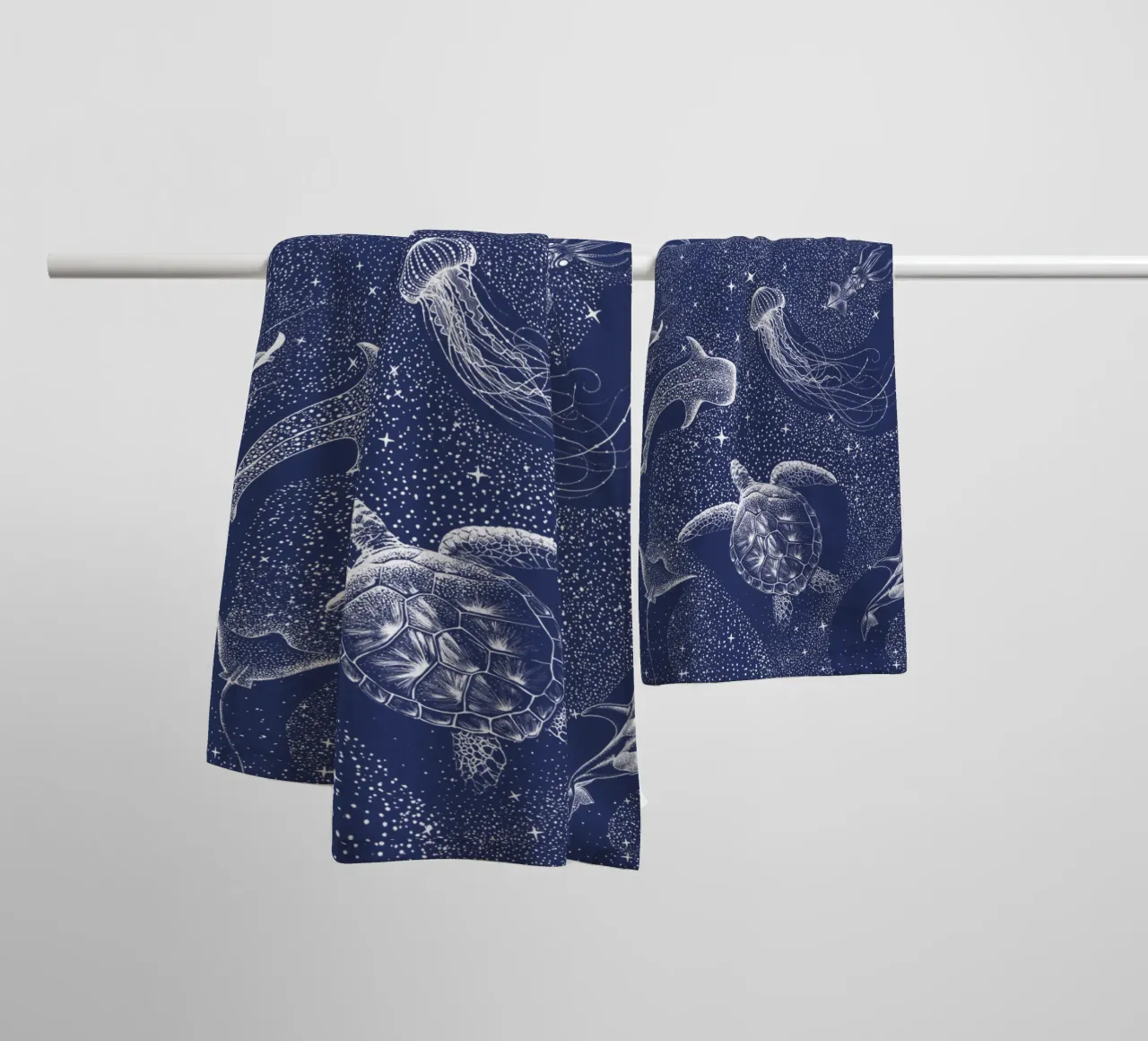 Oceano cosmico asciugamano da bagno da aliriza cakir