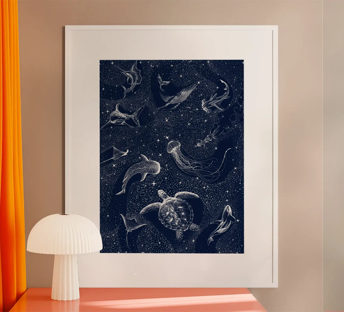 Cosmic Ocean poster by aliriza cakir