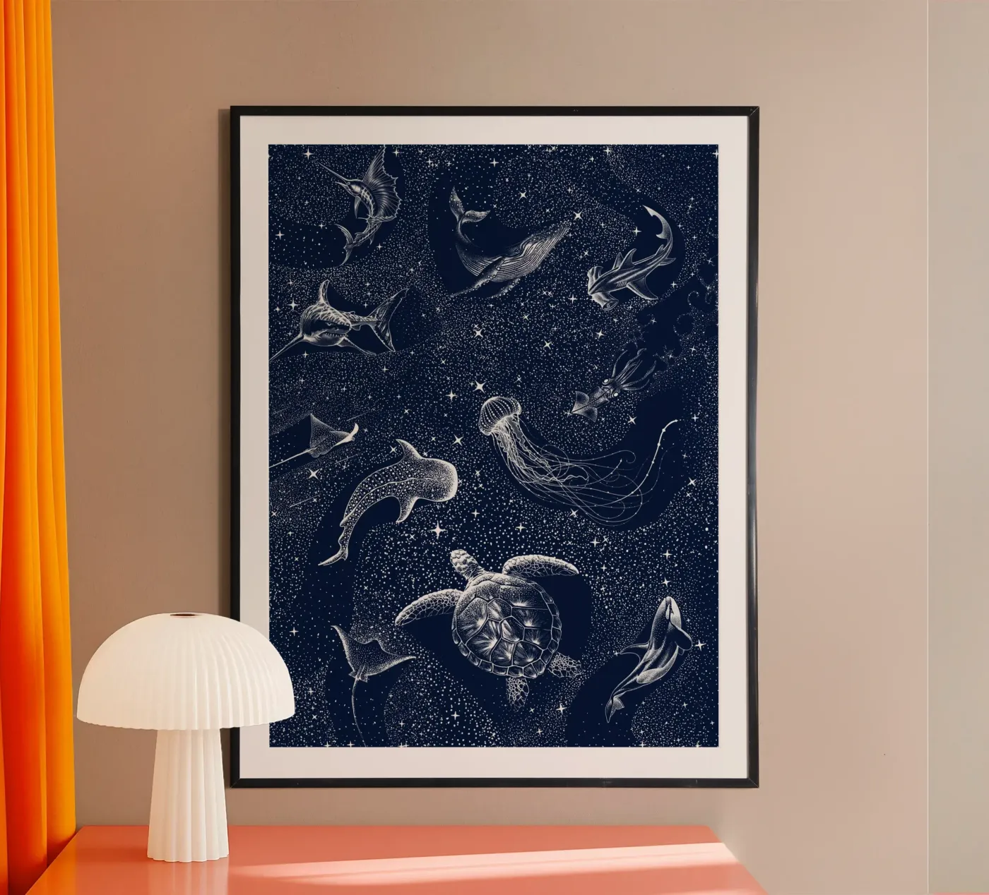 Cosmic Ocean poster by aliriza cakir
