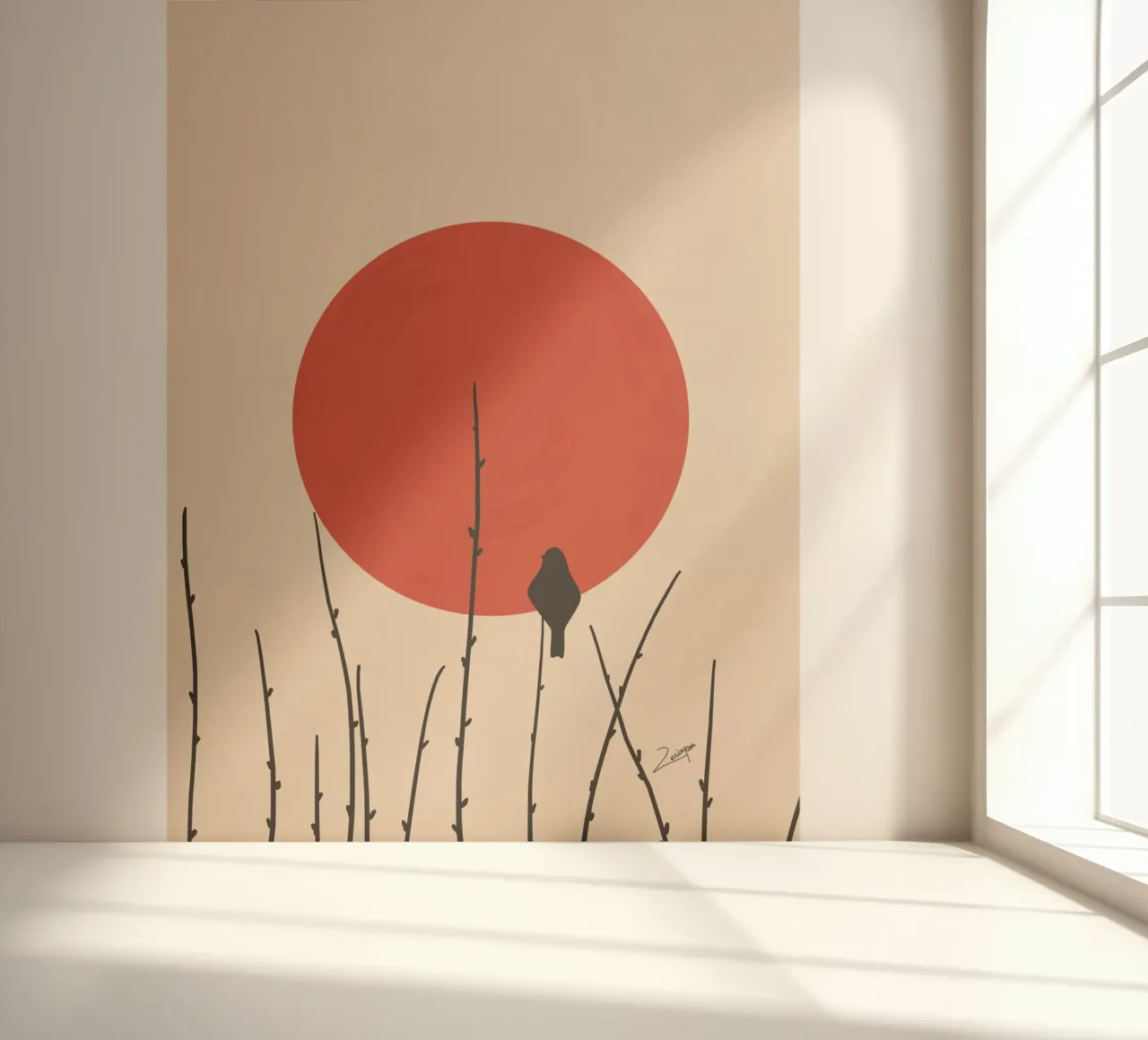 Ontspan fotobehang van zeriayam