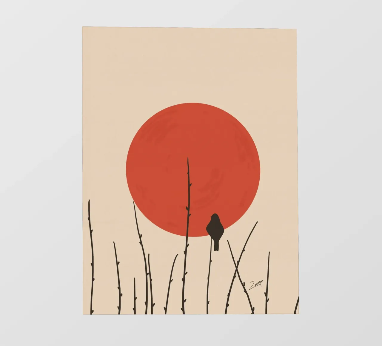 Ontspan fotobehang van zeriayam