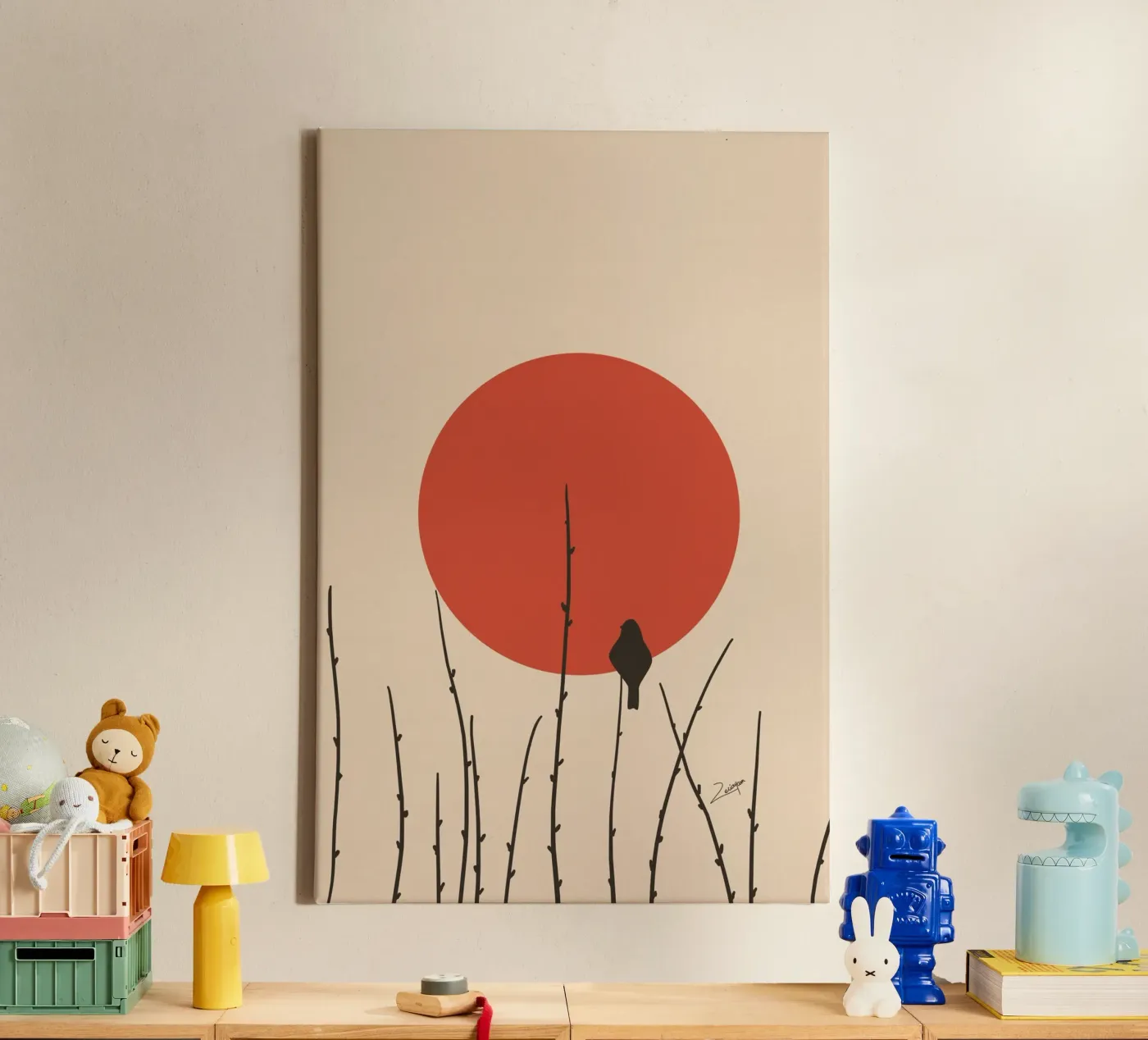 Ontspan canvas van zeriayam
