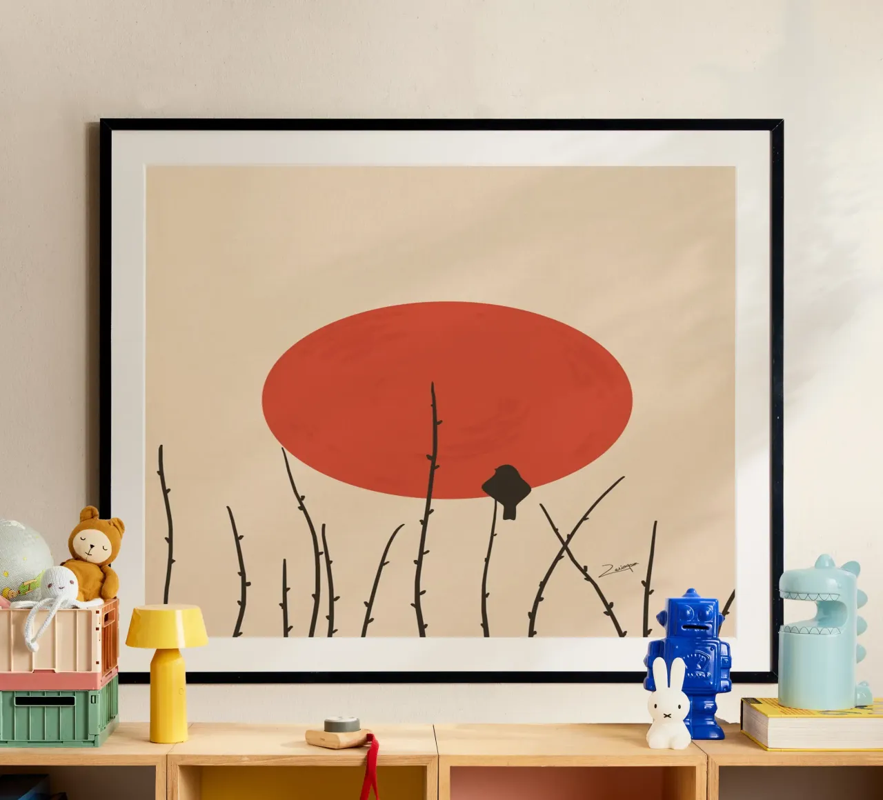 Ontspan poster van zeriayam