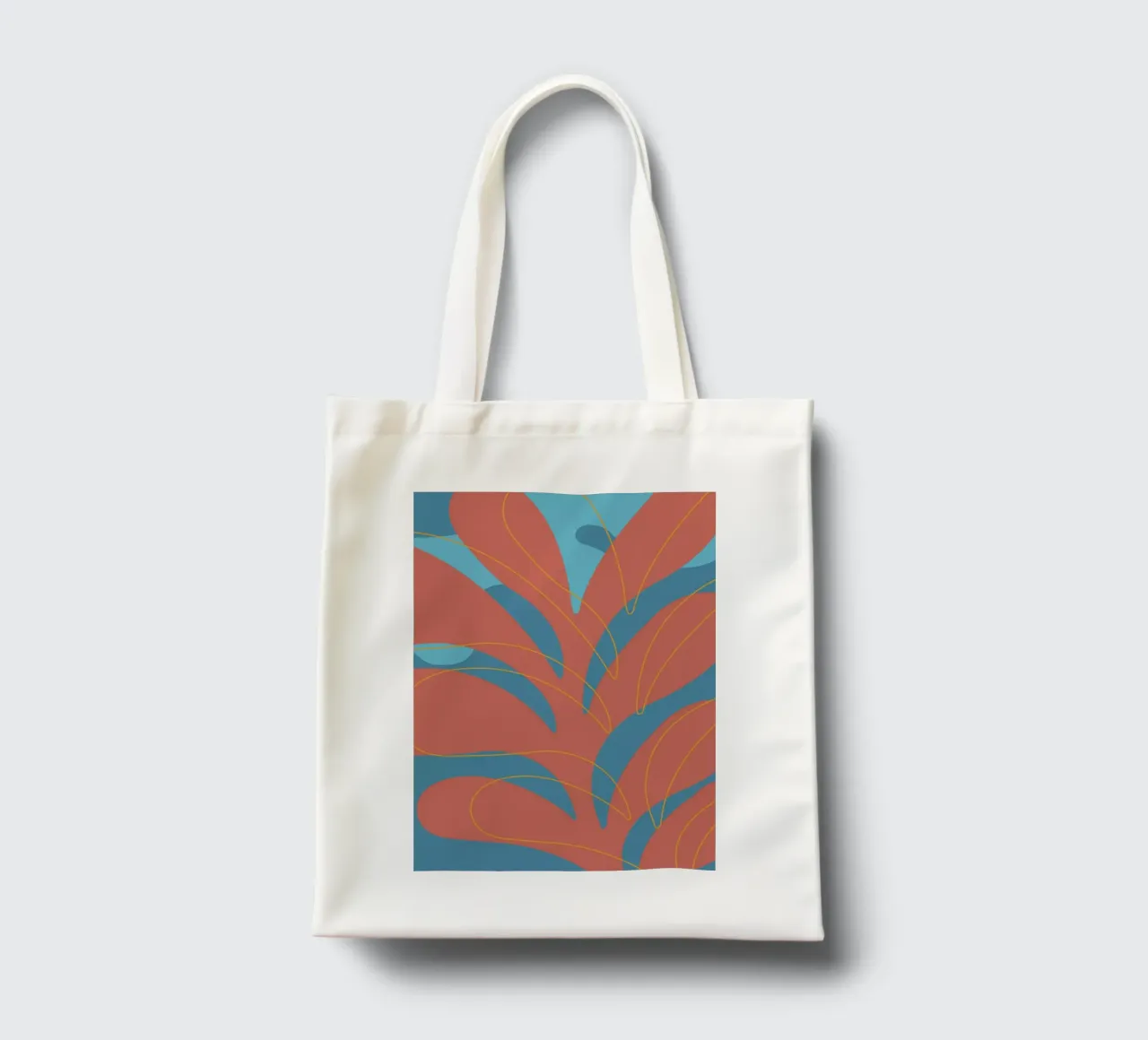 Abstract design borsa in juta da edsonramosart