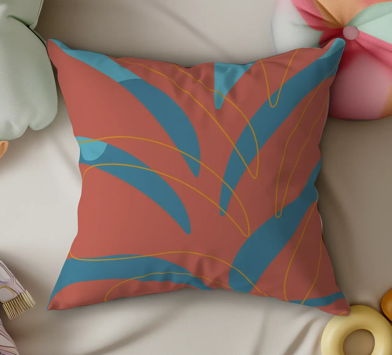 Abstract design cuscino da edsonramosart