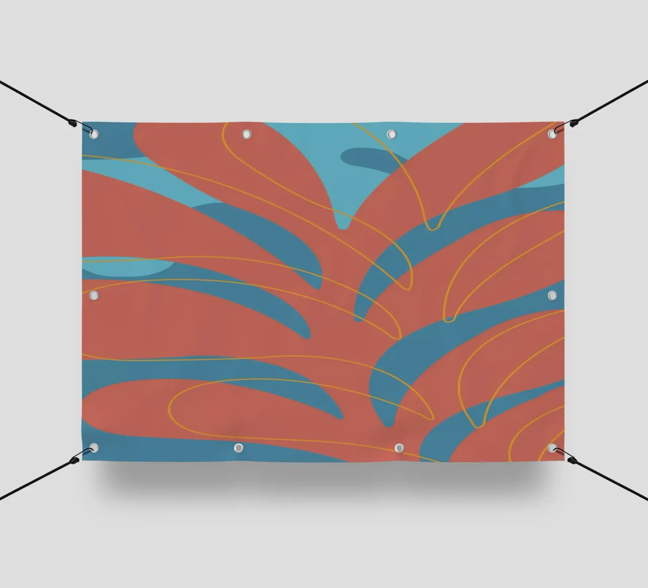 Abstract design telo in pvc da edsonramosart