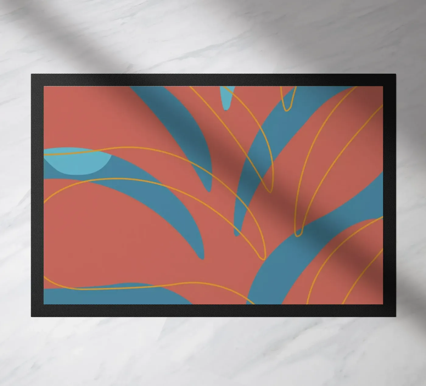 Abstract design doormat by edsonramosart