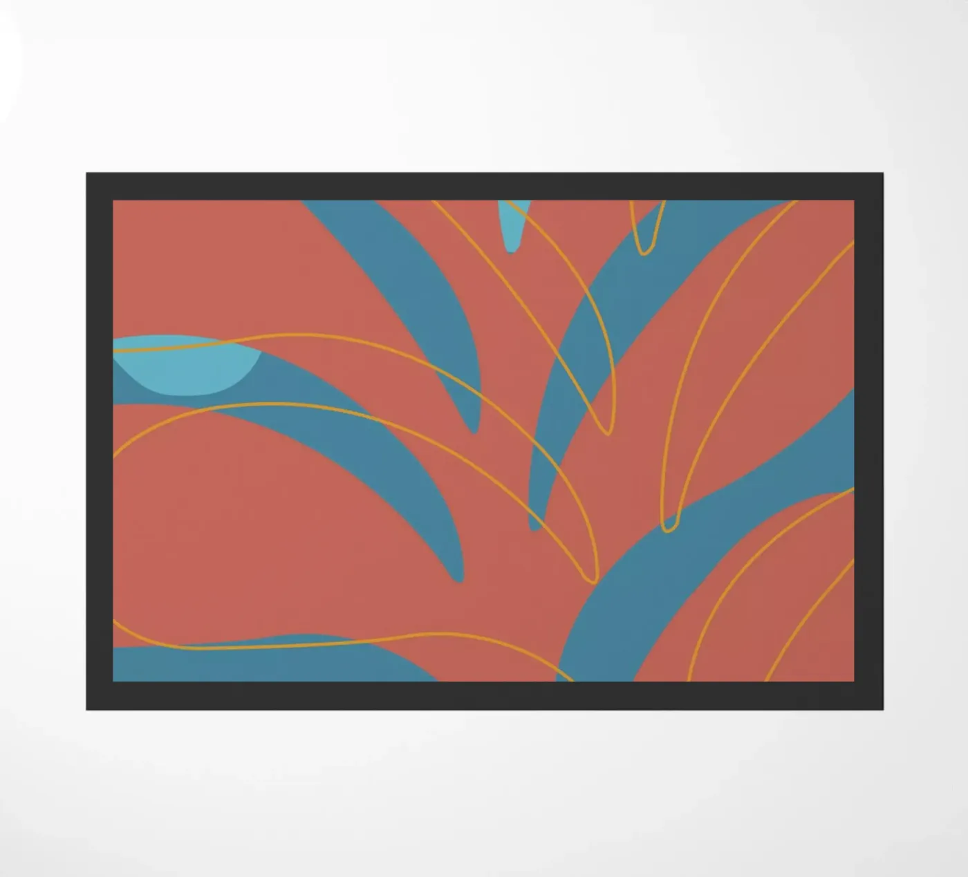 Abstract design doormat by edsonramosart