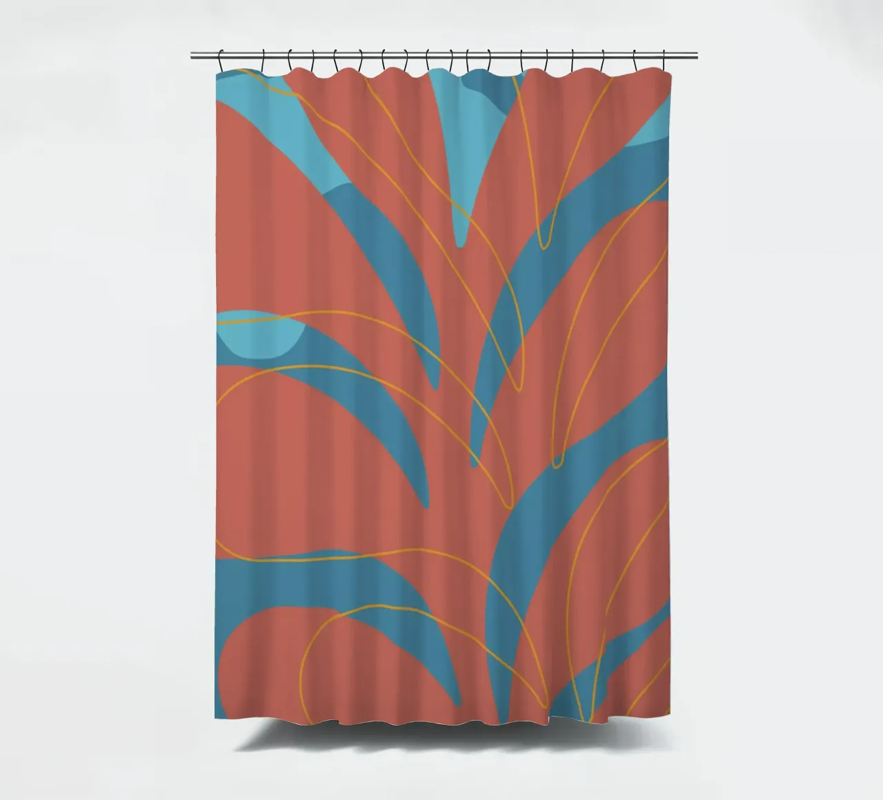 Abstract design tenda da doccia da edsonramosart