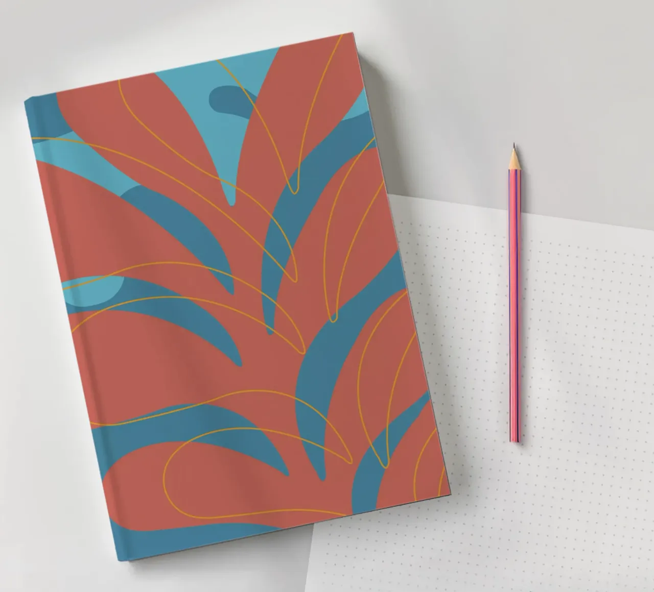 Abstract design notebook by edsonramosart