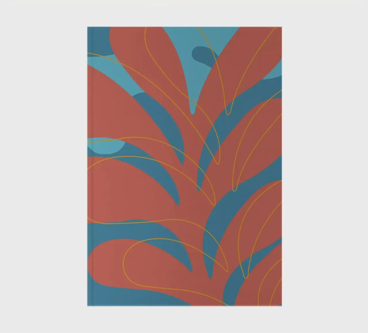 Abstract design notebook by edsonramosart