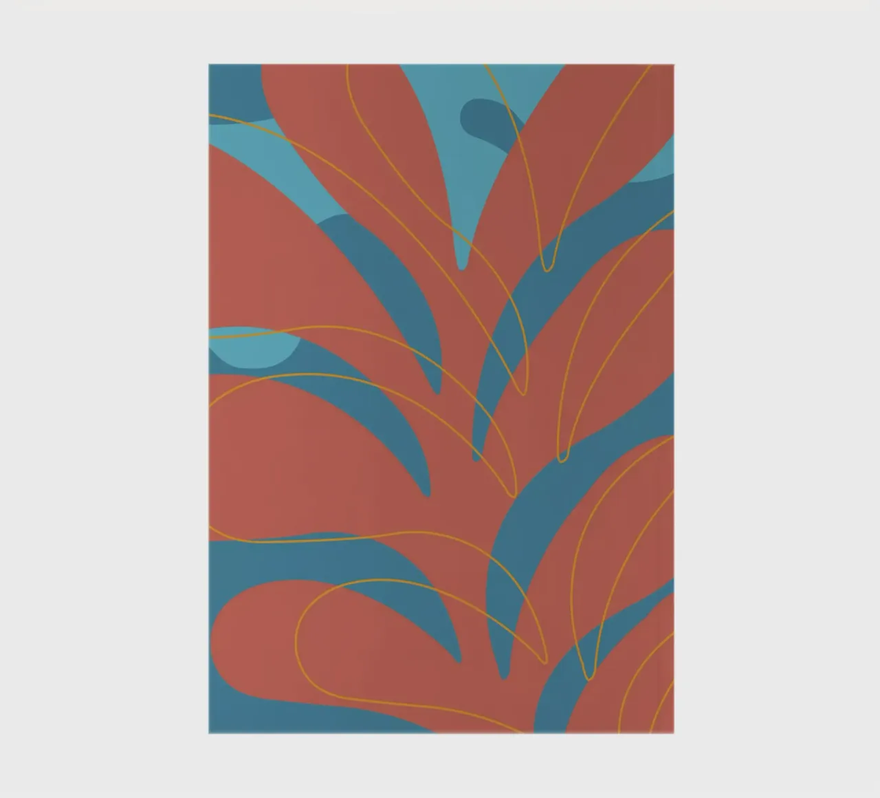 Abstract design notebook by edsonramosart