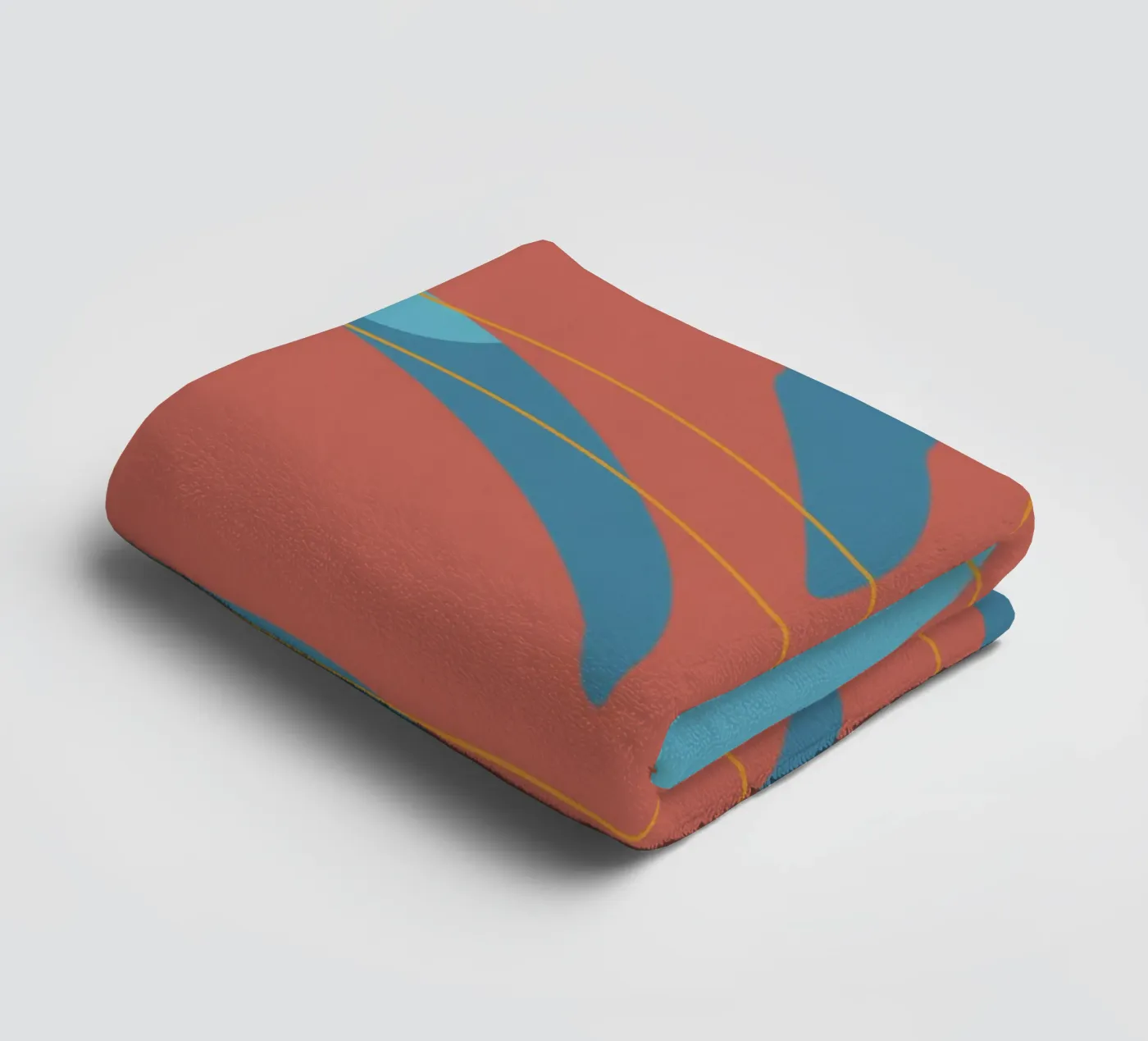 Abstract design towel by edsonramosart