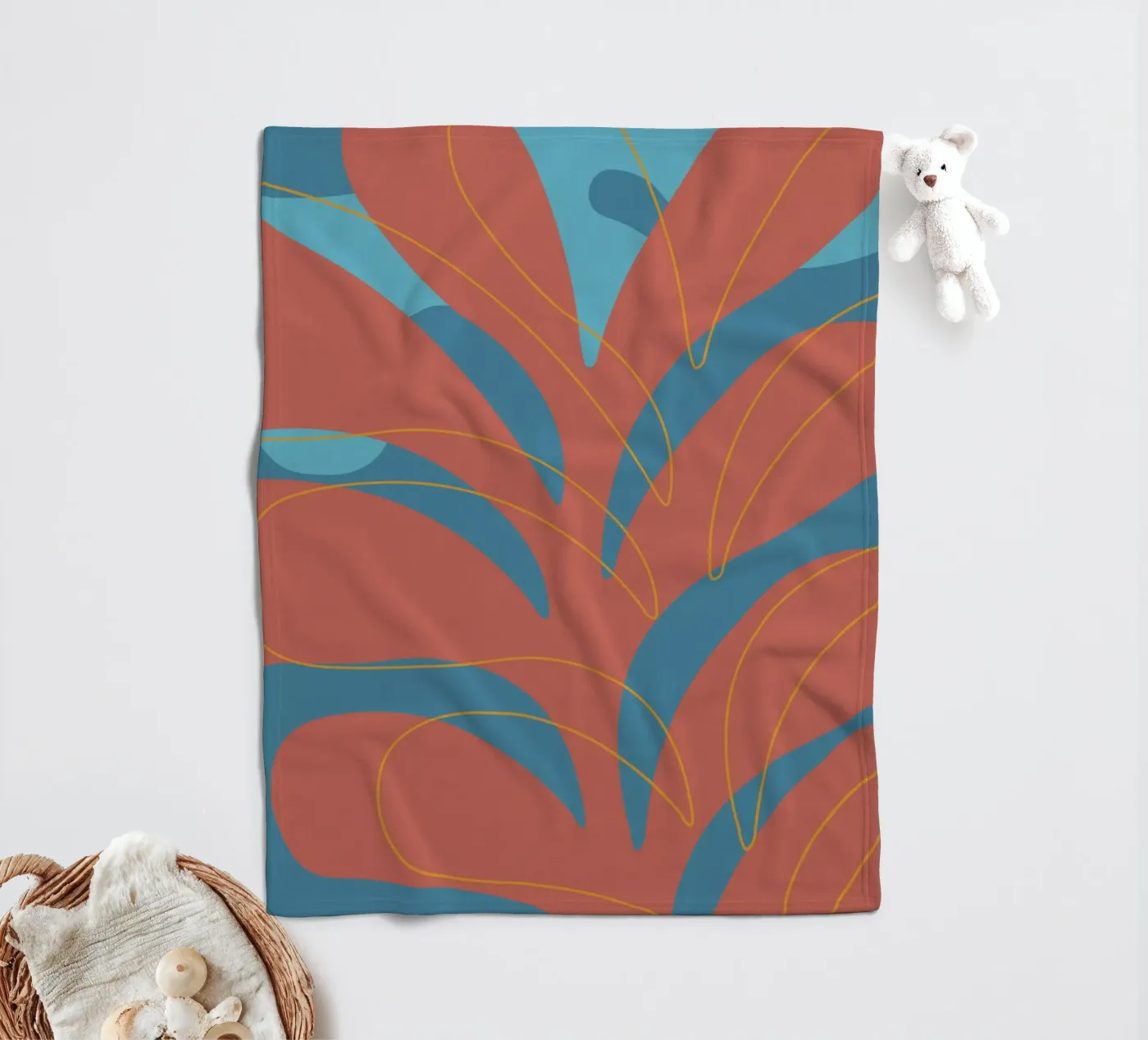 Abstract design coperta in pile da edsonramosart