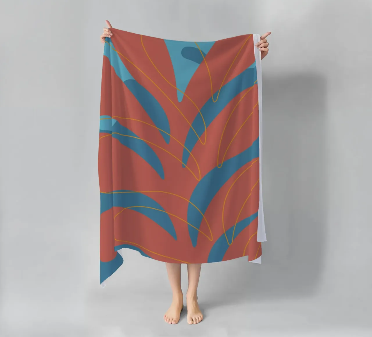 Abstract design telo mare da edsonramosart