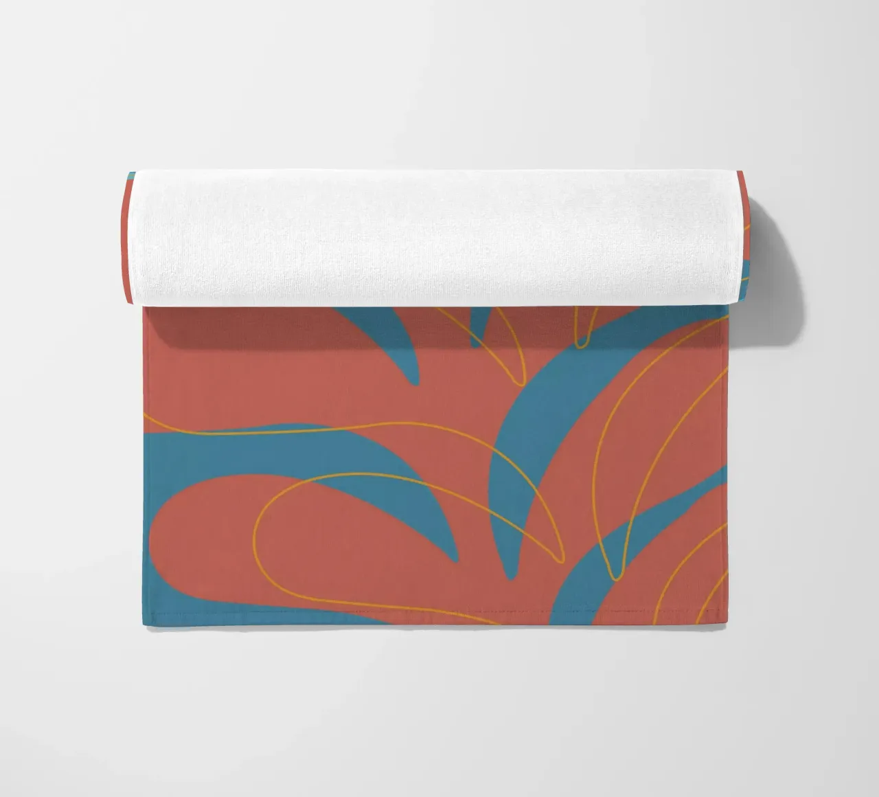Abstract design strandhanddoek van edsonramosart