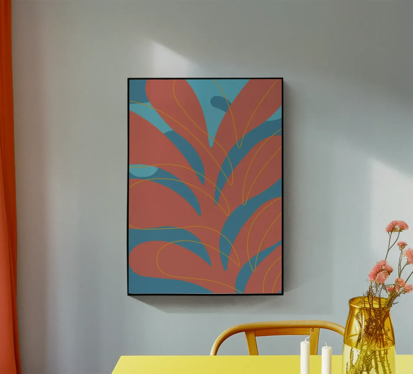 Abstract design Acryl-Glas von edsonramosart