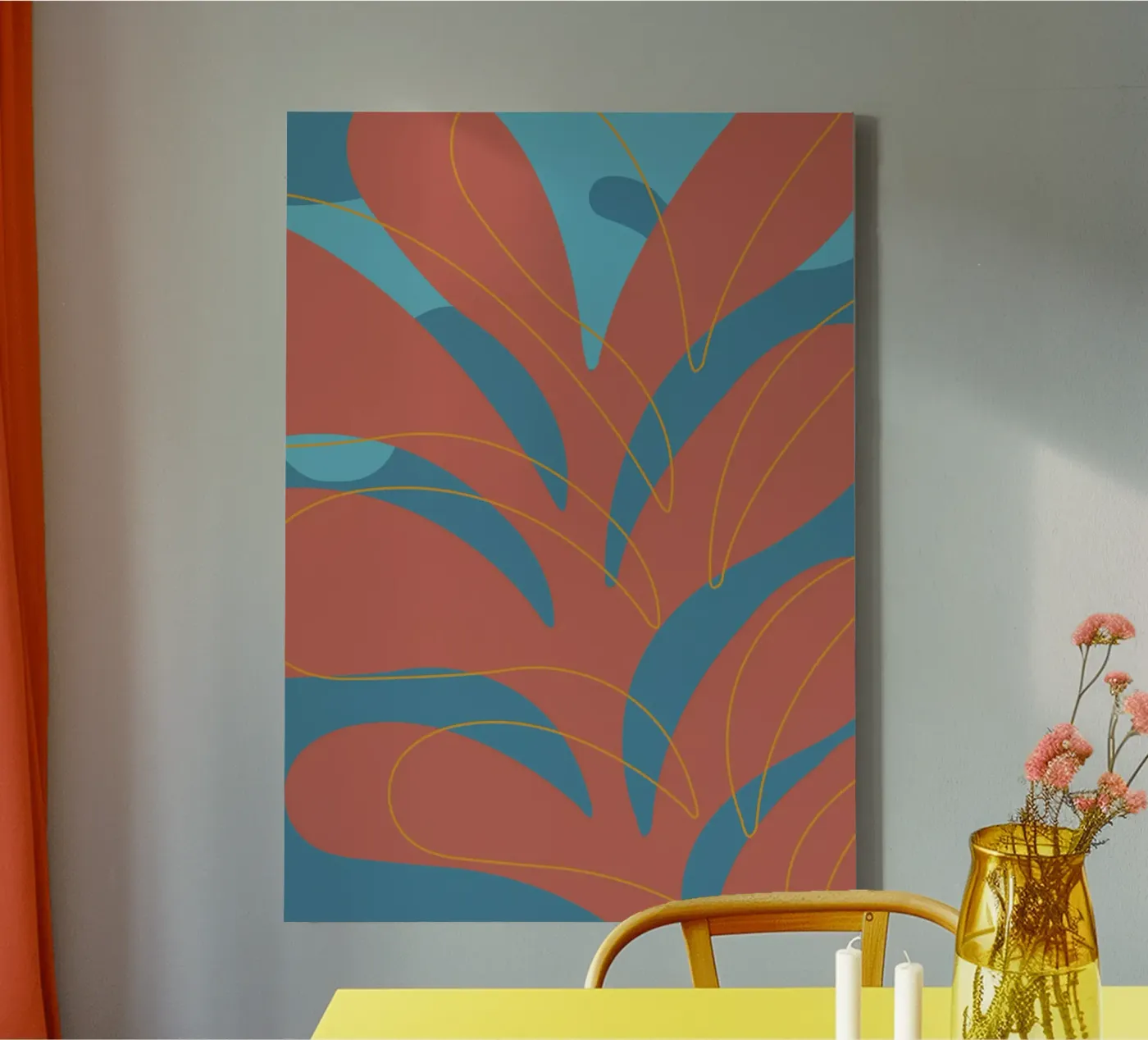 Abstract design tela da edsonramosart