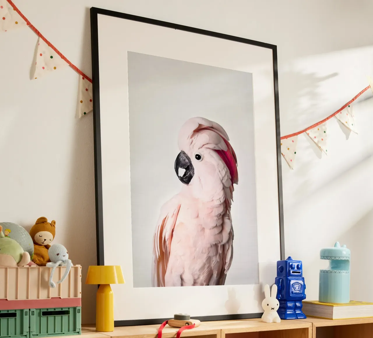 Cacatua rosa carta hahnemühle da Kathrin Pienaar
