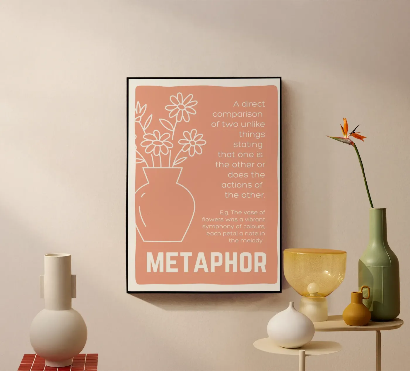 METAPHOR Acryl-Glas von Daily Motivation