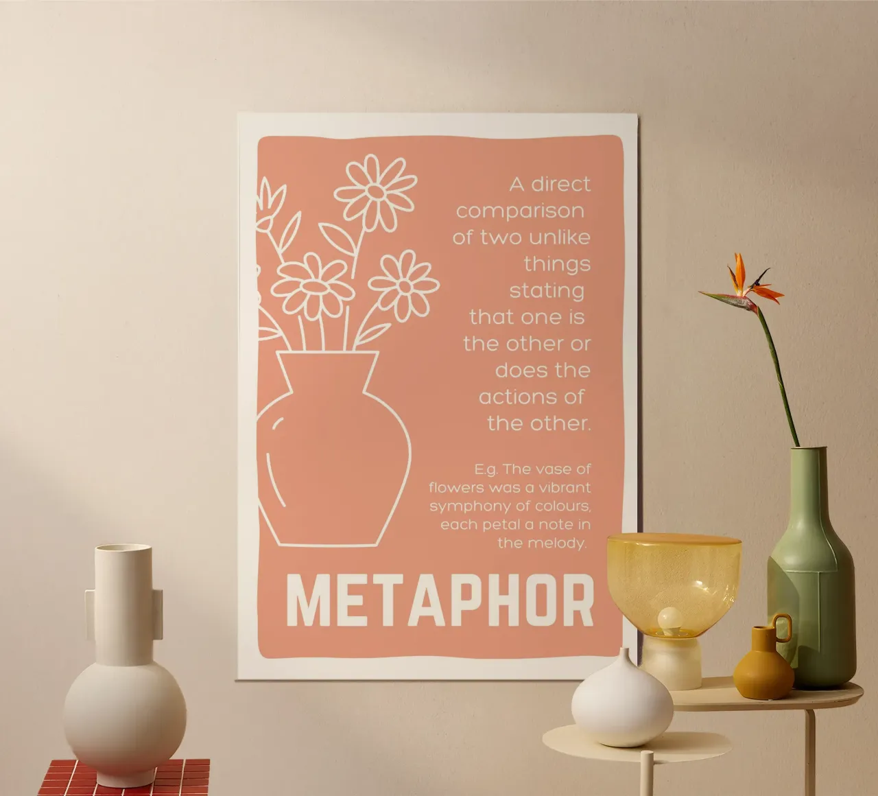 METAPHOR poster da Daily Motivation