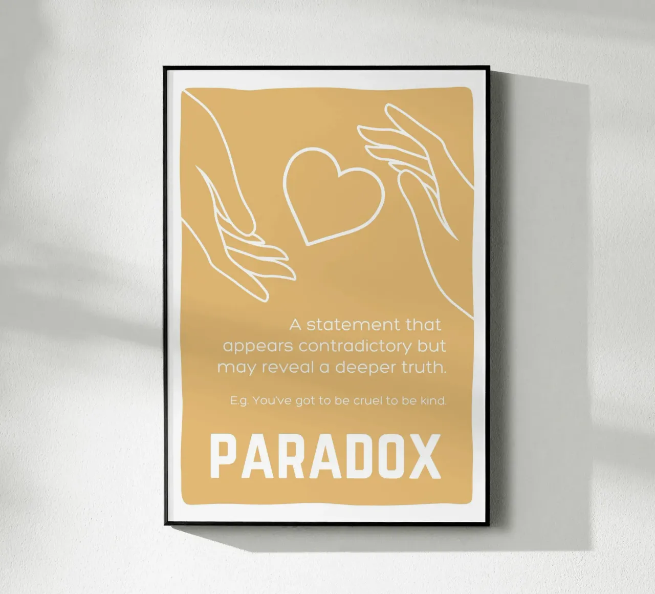 PARADOX plexiglass da Daily Motivation
