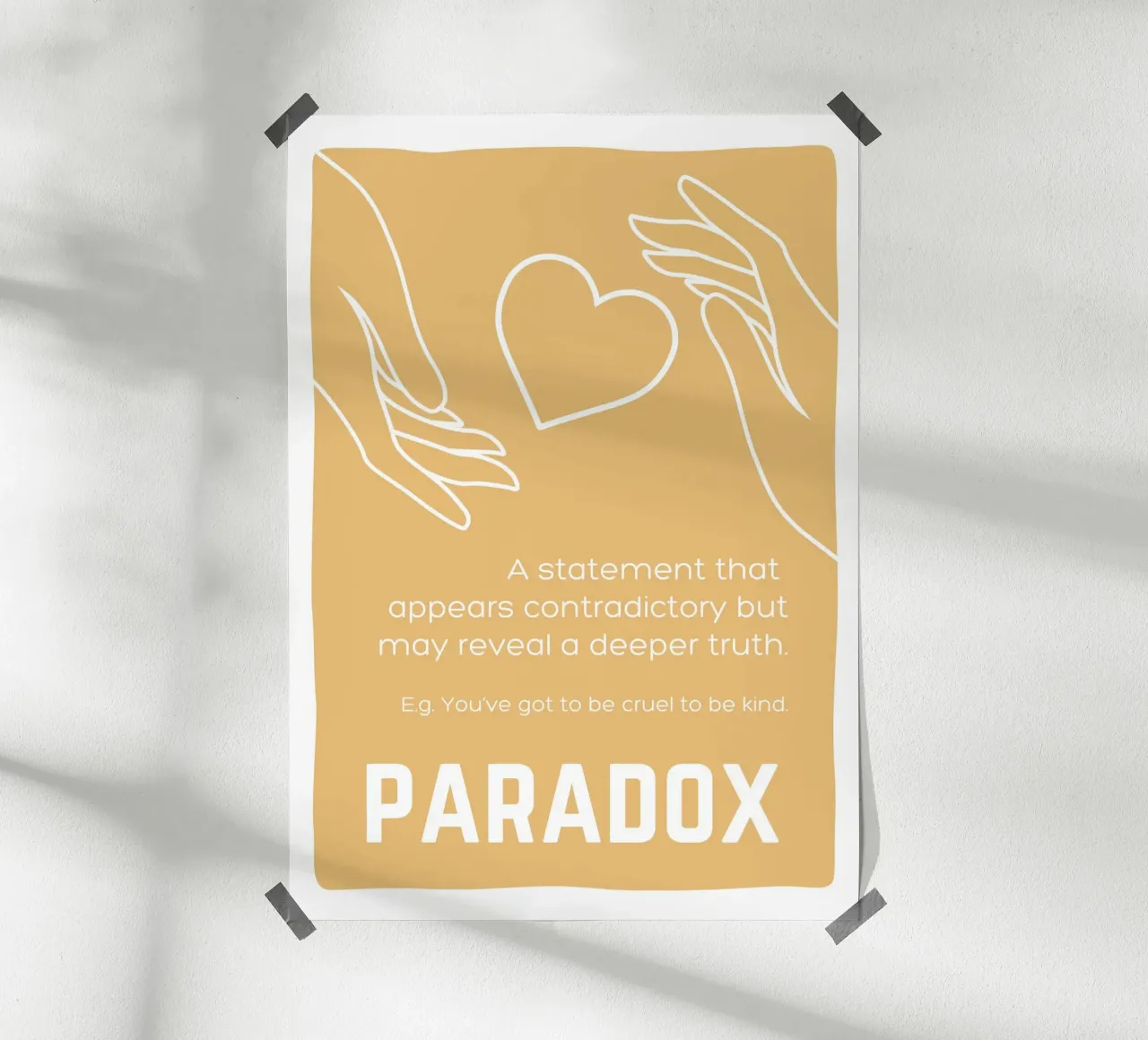 PARADOX poster da Daily Motivation