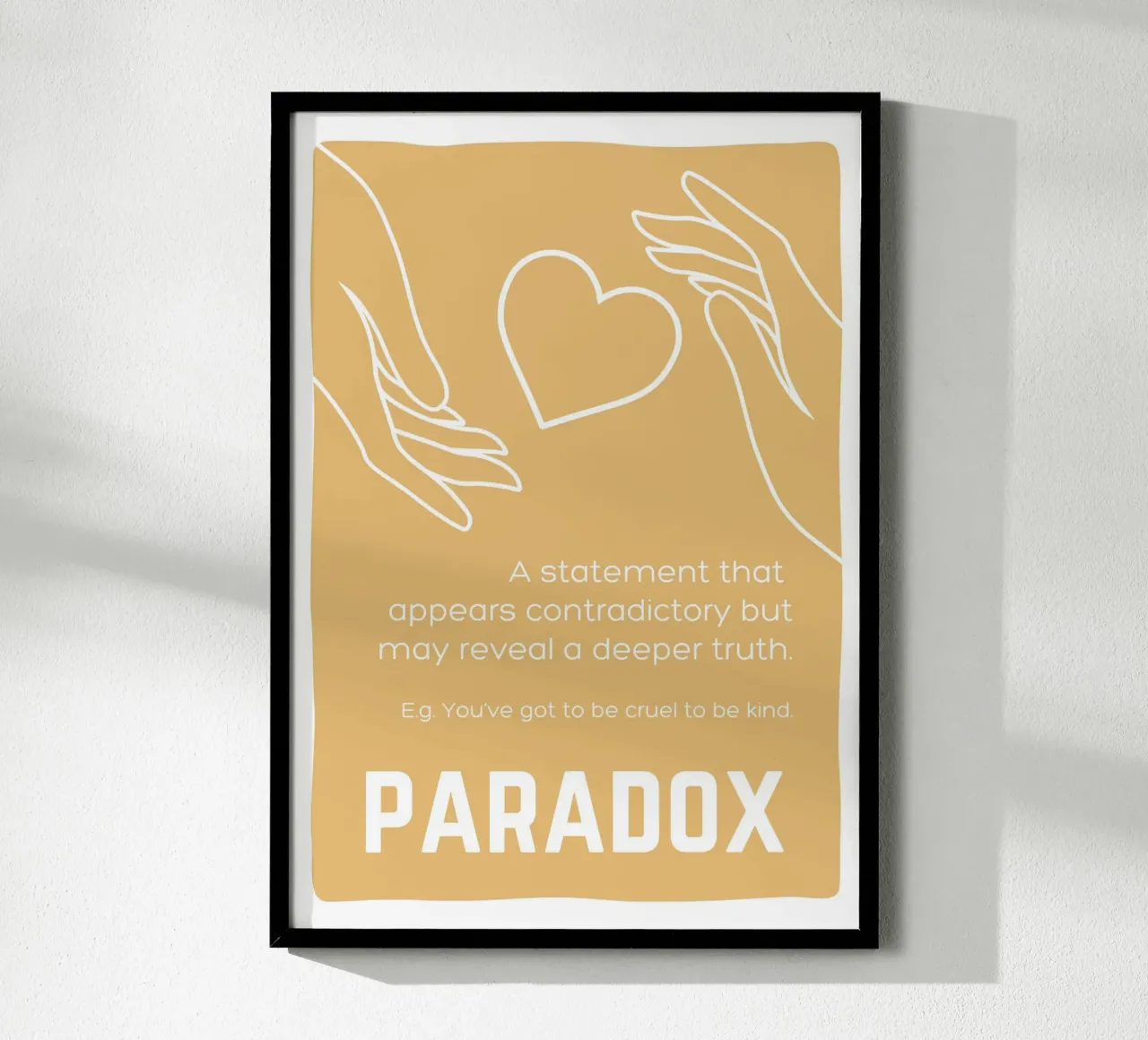 PARADOX poster da Daily Motivation